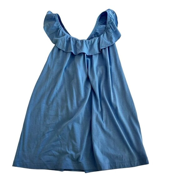 Haut Fille Crewcuts Rayé Bleu - Taille Jeunesse 12, Occasion Très Bon état